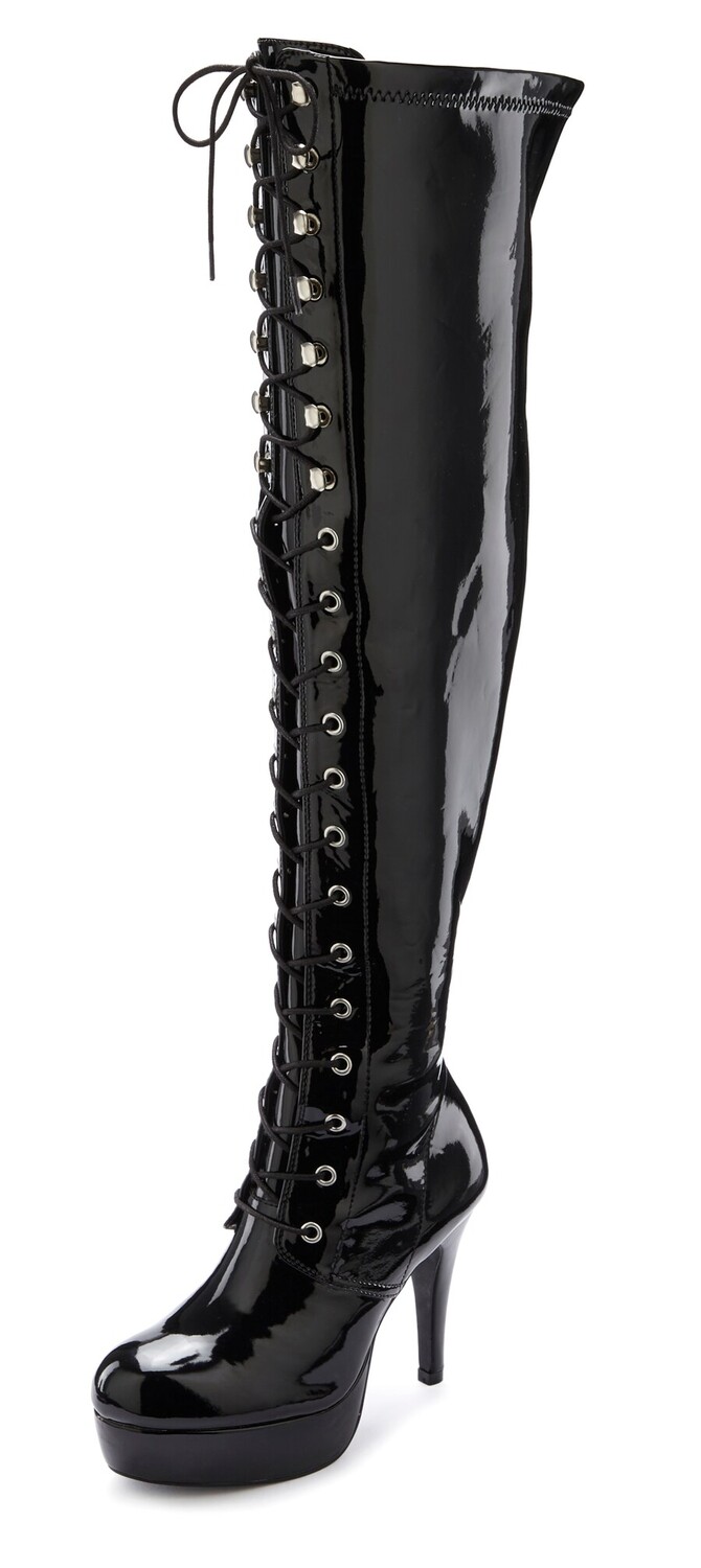 Сапоги выше колена LASCANA Belle Affaire Over the Knee Boots, черный