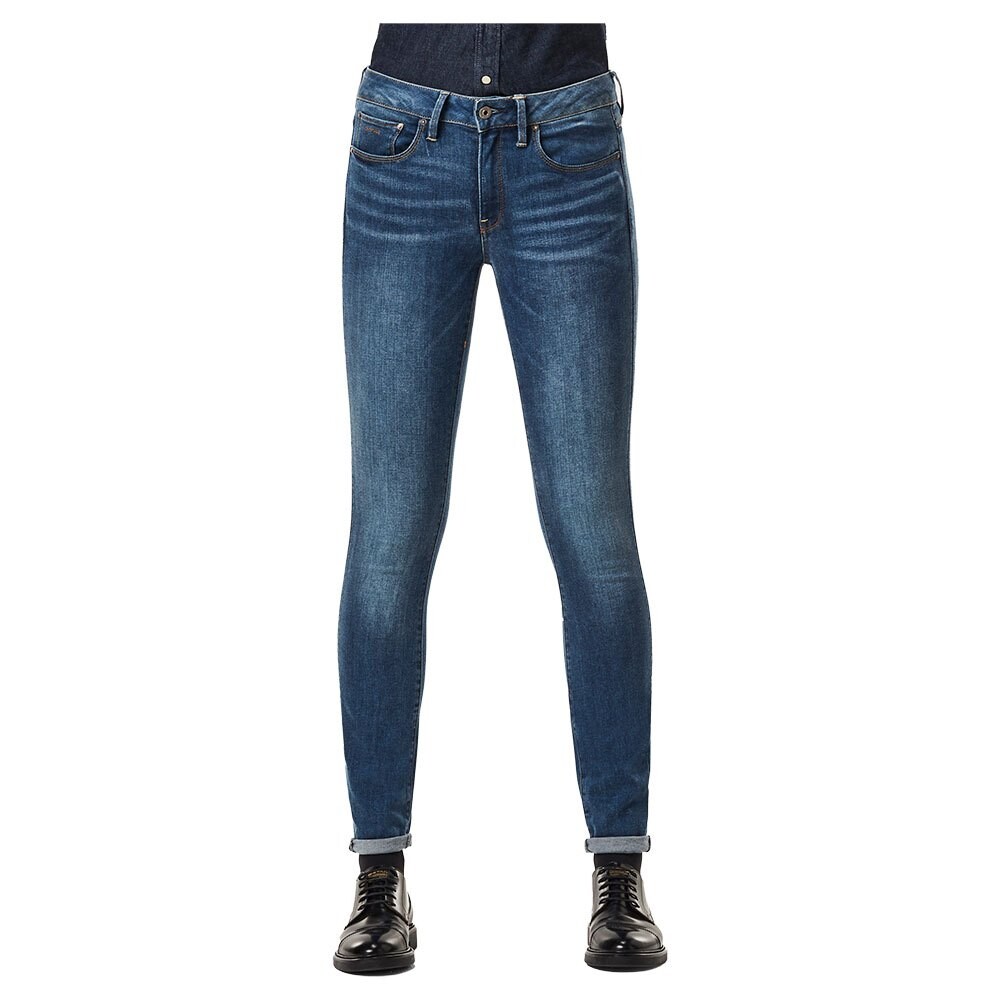 

Джинсы G-Star 3301 Mid Skinny, синий