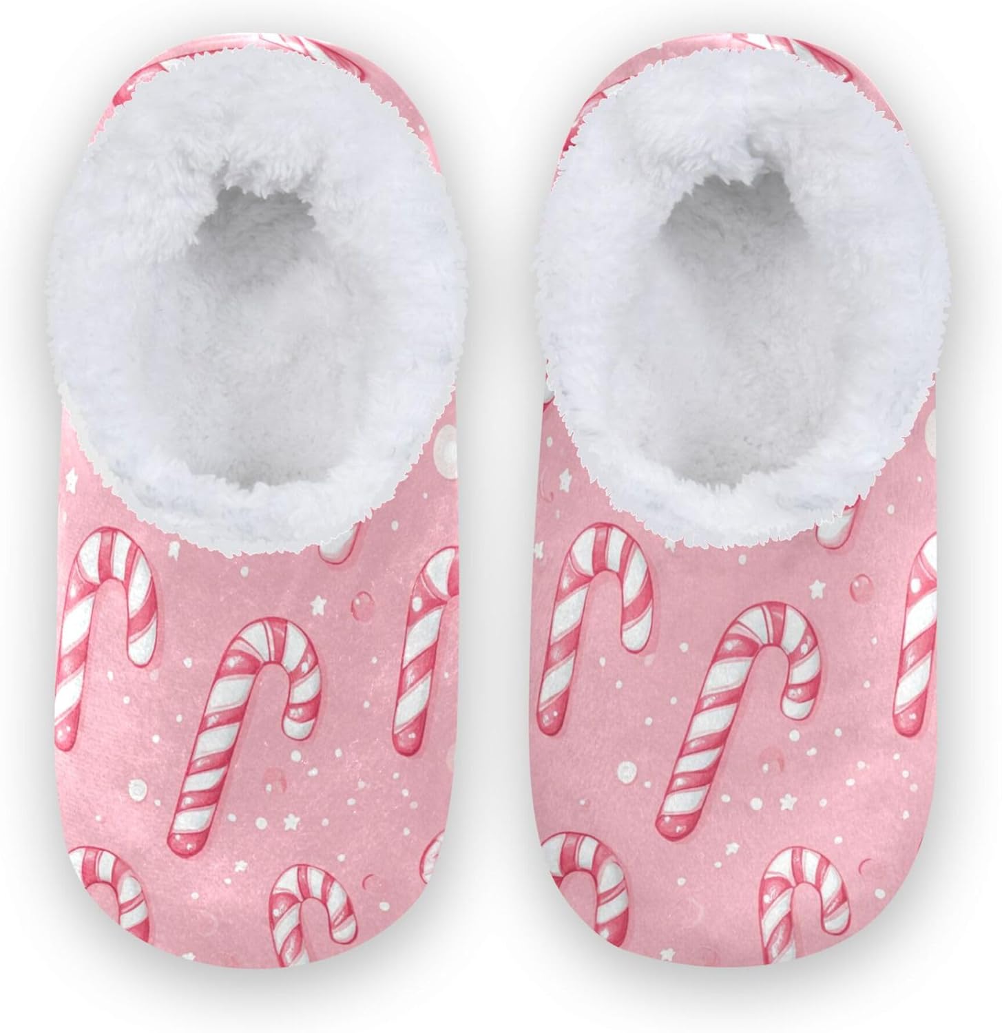 

Детские тапочки Fisyme для мальчиков и девочек, теплые мягкие домашние носки-тапочки, розовый