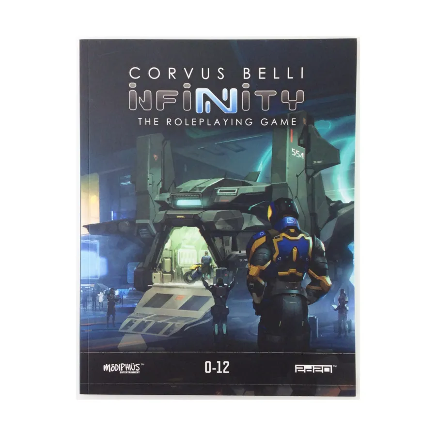 

0-12 Supplement, Infinity RPG (Modiphius Entertainment), мягкая обложка