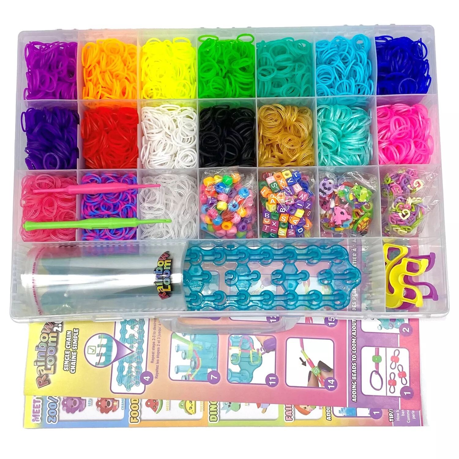 Мега комбинированный набор для изготовления браслетов Rainbow Loom Loomi-Pals Rainbow Loom