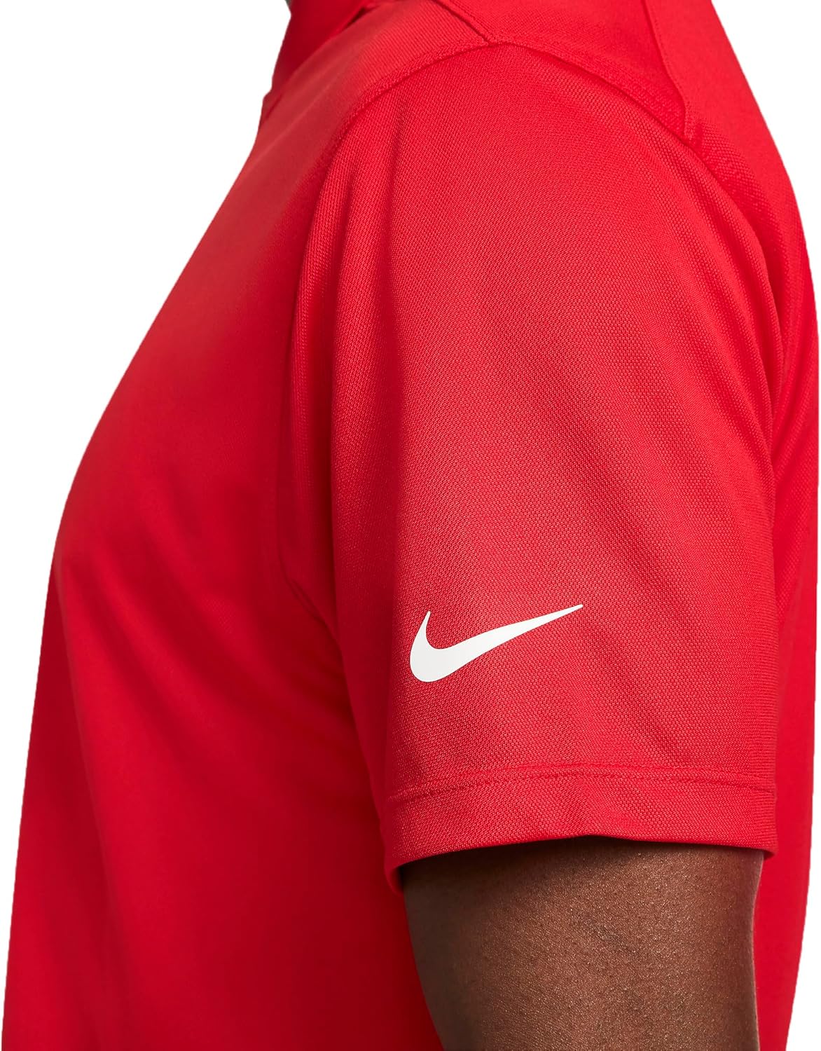 Мужская футболка-поло Nike Victory Solid OLC для гольфа, University Red/White — фото 4