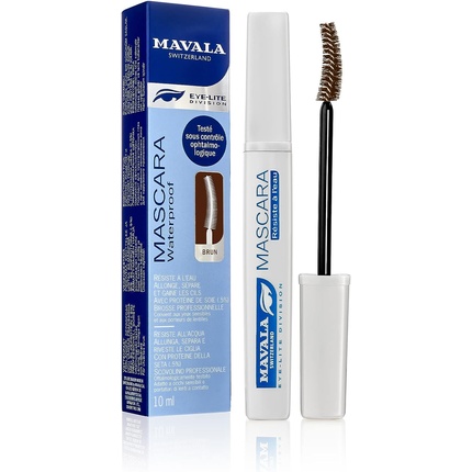 

Водостойкая тушь для ресниц Treatment Brown 10 мл Mavala