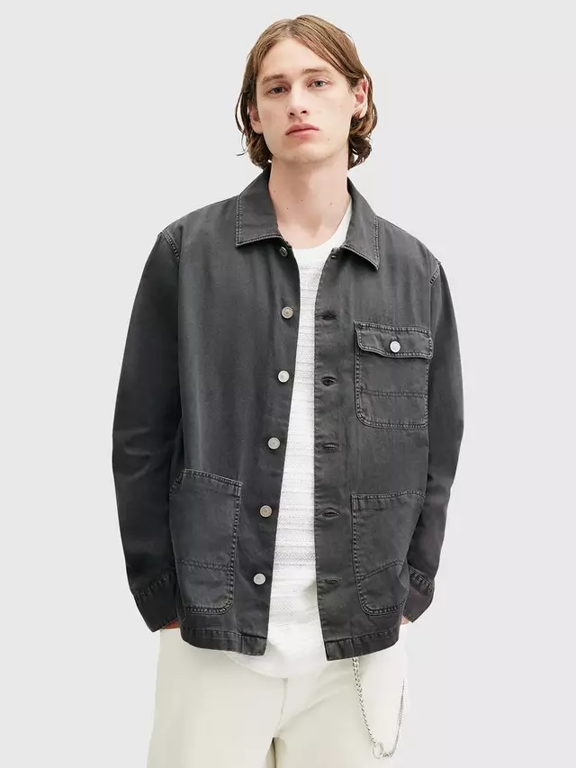

Куртка AllSaints Nevis Chore, цвет nearly/black