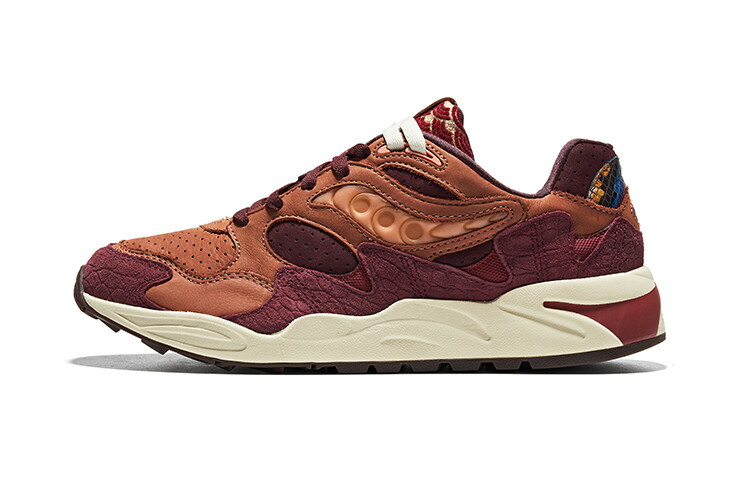

Кроссовки saucony Grid Shadow 2 Year Of The Dragon, цвет Burgundy