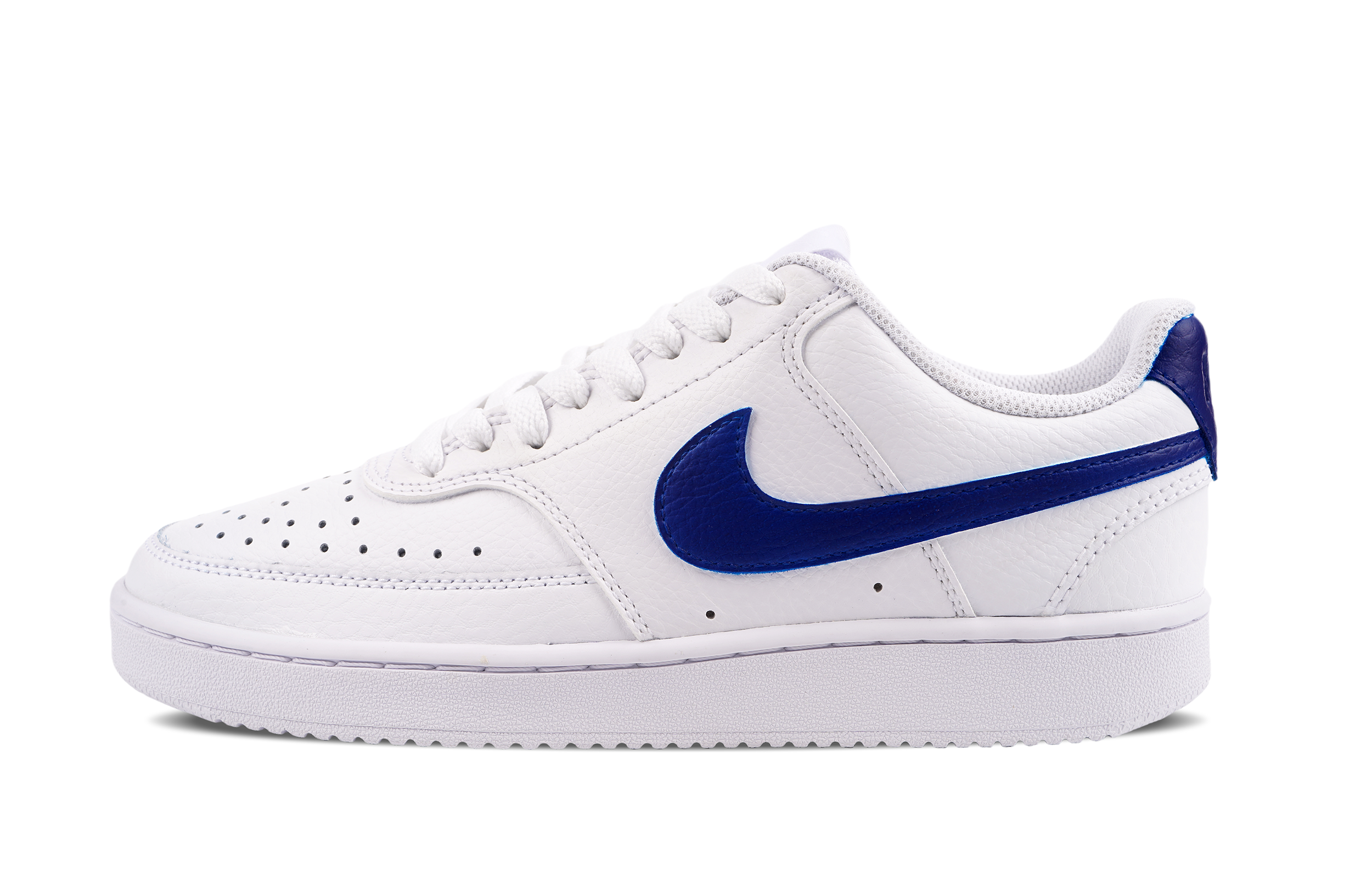 

Кроссовки Nike Court Vision Skateboarding Shoes Women's Low-top White/Royal Blue, белый/синий