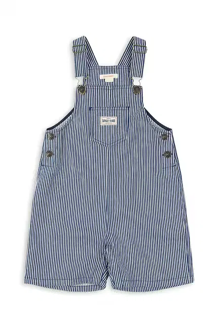 Комбинезон детский с узором LUC OVERALLS GOTS Konges Sløjd, синий