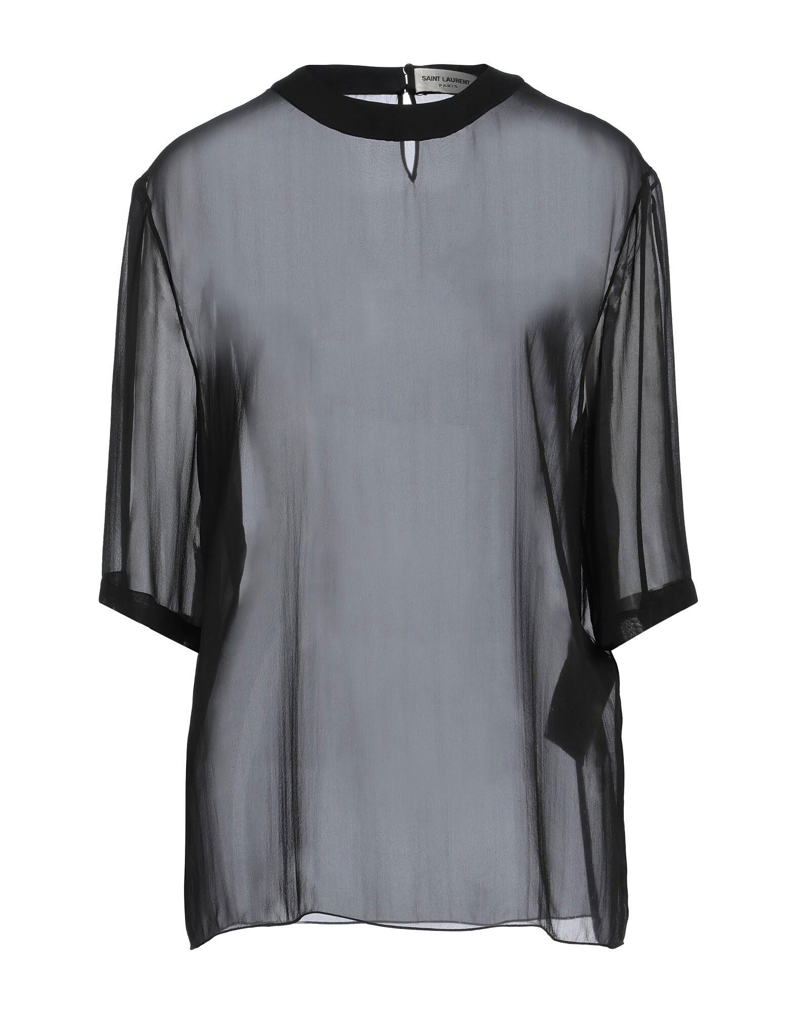 

Топ Saint Laurent, черный