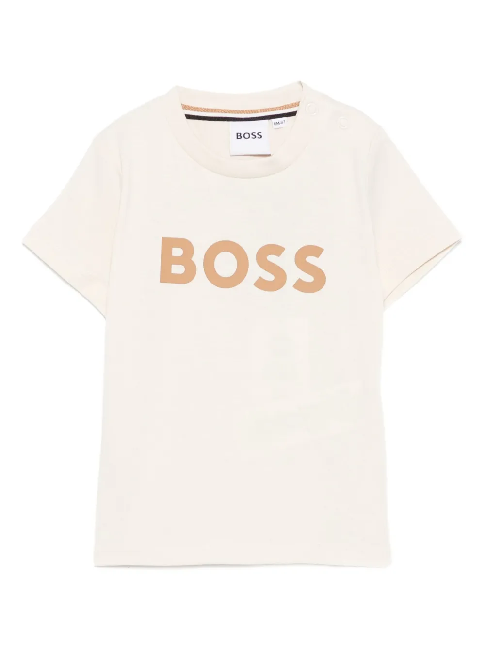 

Футболка с логотипом BOSS, нейтральный