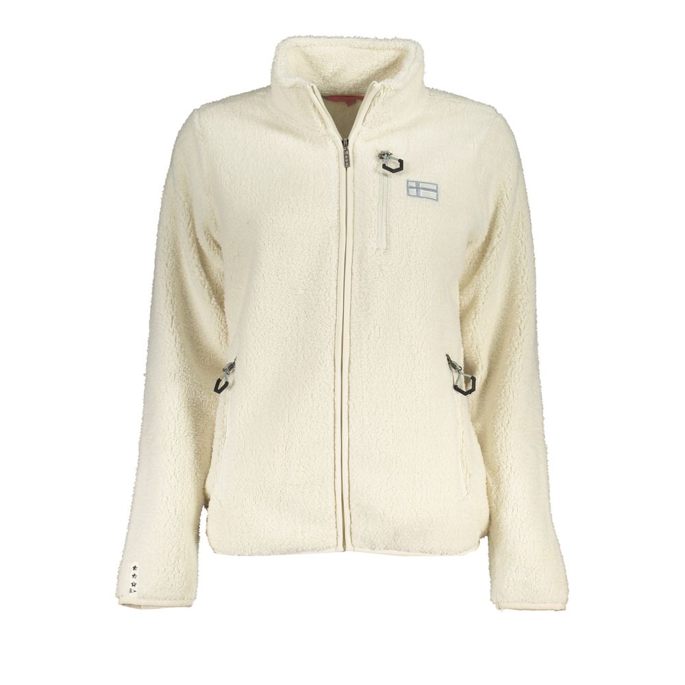 

Элегантная толстовка с длинным рукавом на молнии Geographical Norway, белый