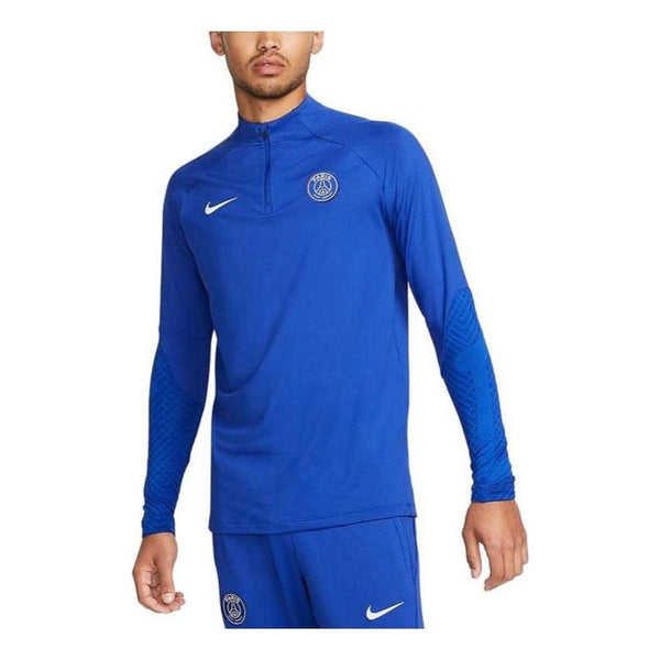 

Футболка Nike x Paris Saint-Germain Strike Dri-FIT Knit Football Drill Top 'Blue', синий