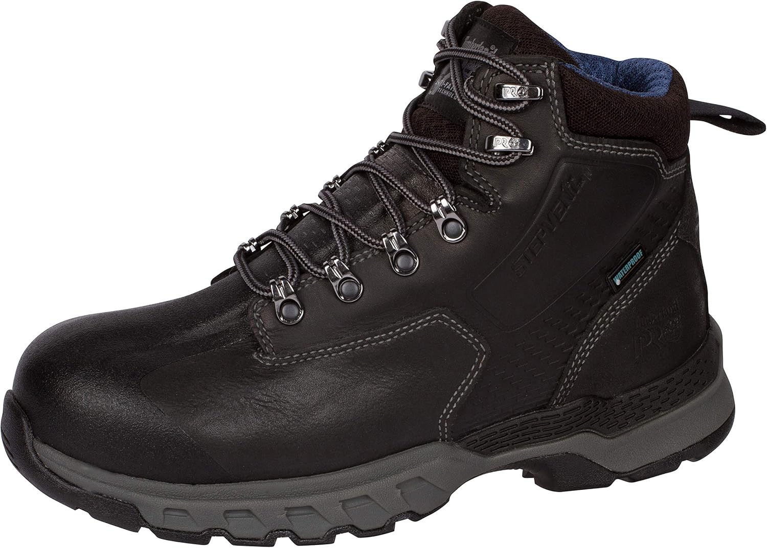 

Водонепроницаемые мужские ботинки Timberland PRO Downdraft 6 дюймов, Infrared-Resistant Black