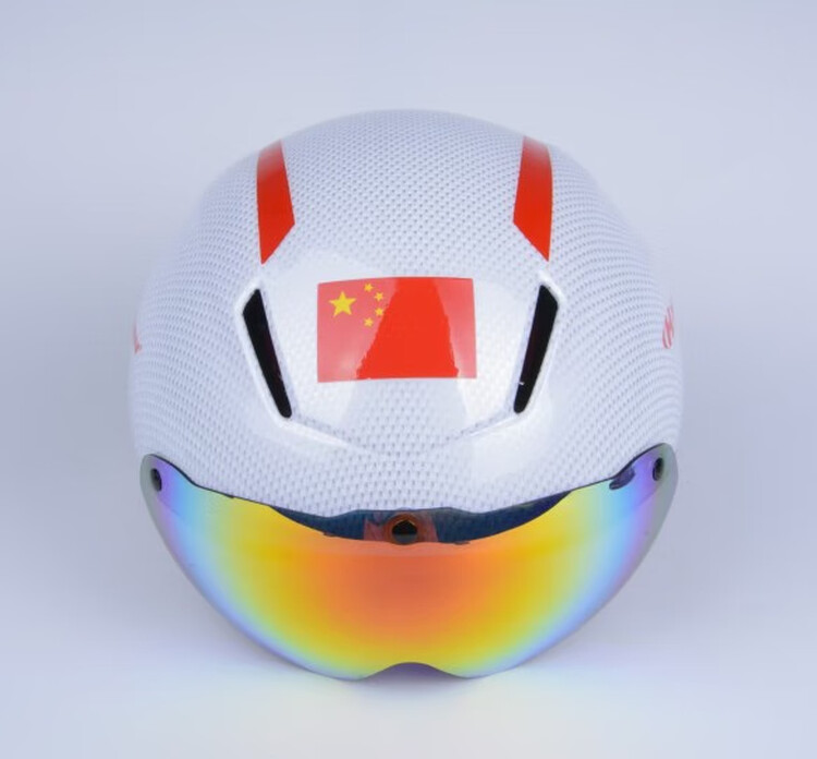 

HEAD Шлем для фигурного катания и конькобежного спорта Liyang New Professional, черный, белый карбоновый узор (съемный козырек), размер взрослый, окружность головы 5561