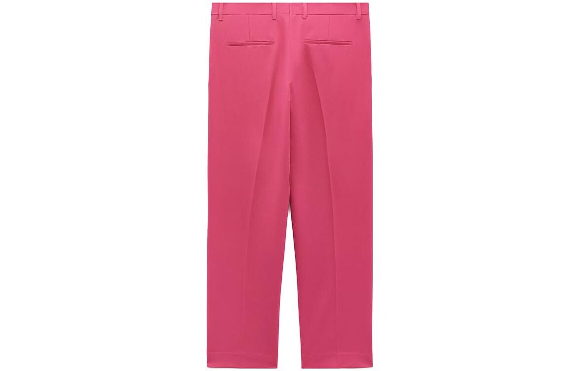 Barbie X Barbie Cobrand Suit Trousers Men Dark Fuchsia Zara, фуксия — фото 2