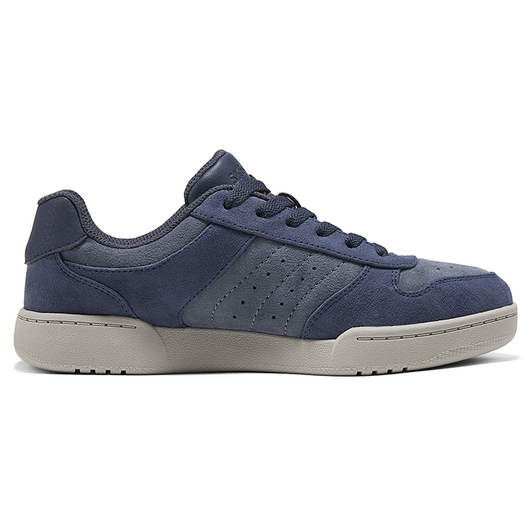 Износостойкие низкие детские кроссовки для скейтбординга для подростков Skechers Kids, синий — фото 2