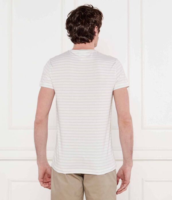 Футболки Slim fit Calvin Klein, зеленый — фото 3