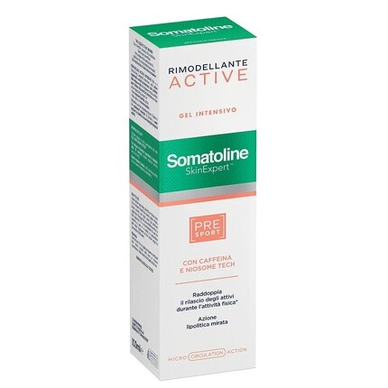 Skinexpert Active Gel Интенсивный предспортивный уход за ногами с кофеином и ниосомой Tech 100 мл, Somatoline — фото 2