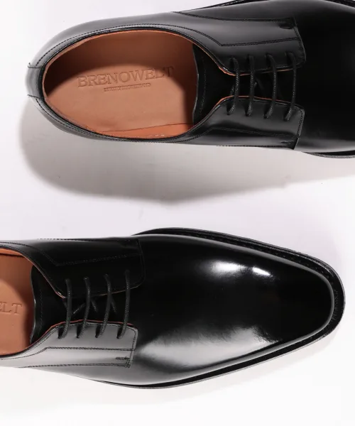 Мужские туфли-оксфорды из натуральной кожи с Goodyear Welt BRENOWELT 5620 Luxury Black Box — фото 2
