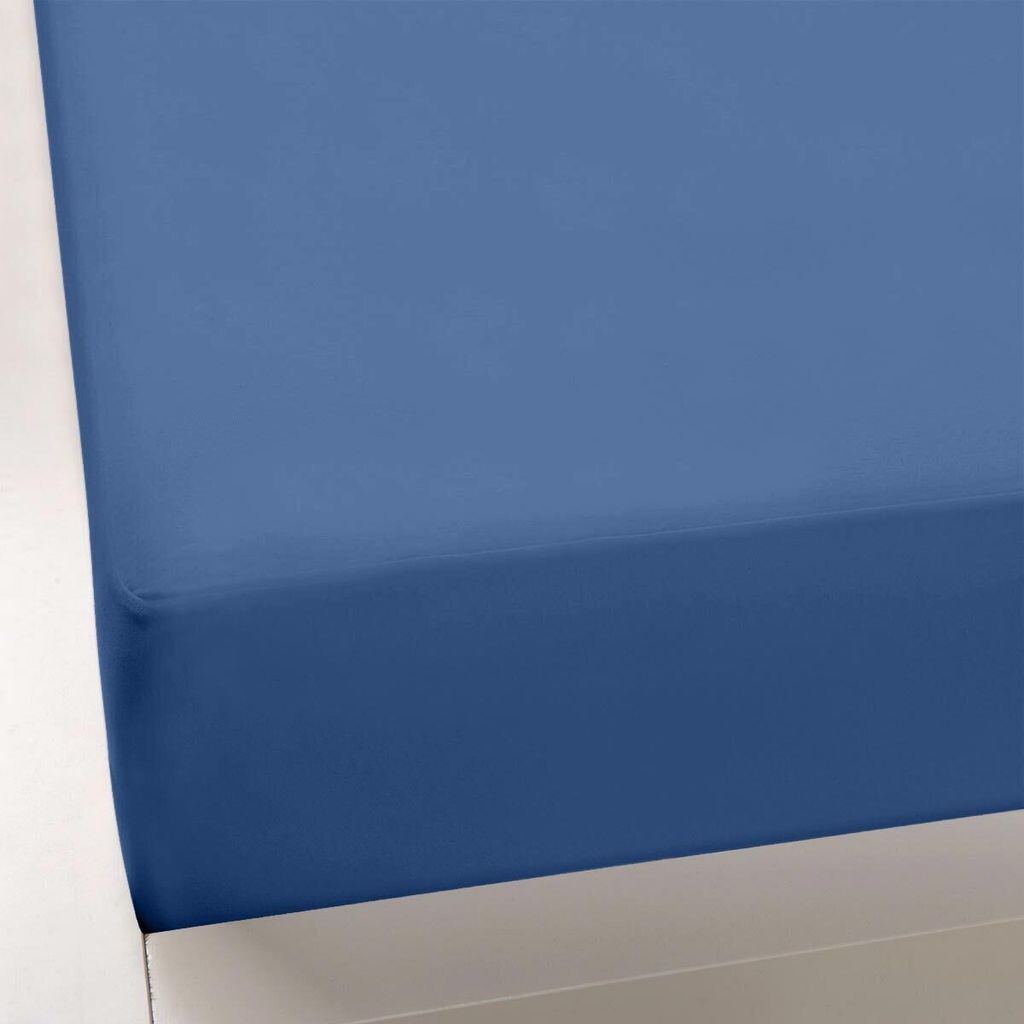 

Простыня Formesse Bella-Donna трикотажная 120x200 - 130x220 см морской синий