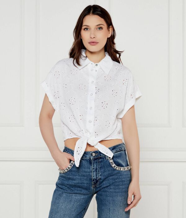 

Рубашка Бригитта Regular fit Guess Jeans, белый