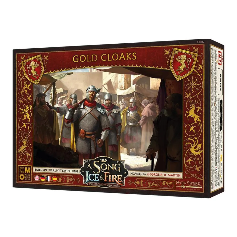 

Детская настольная игра Asmodee A Song of Ice and Fire Goldcloaks, золотой