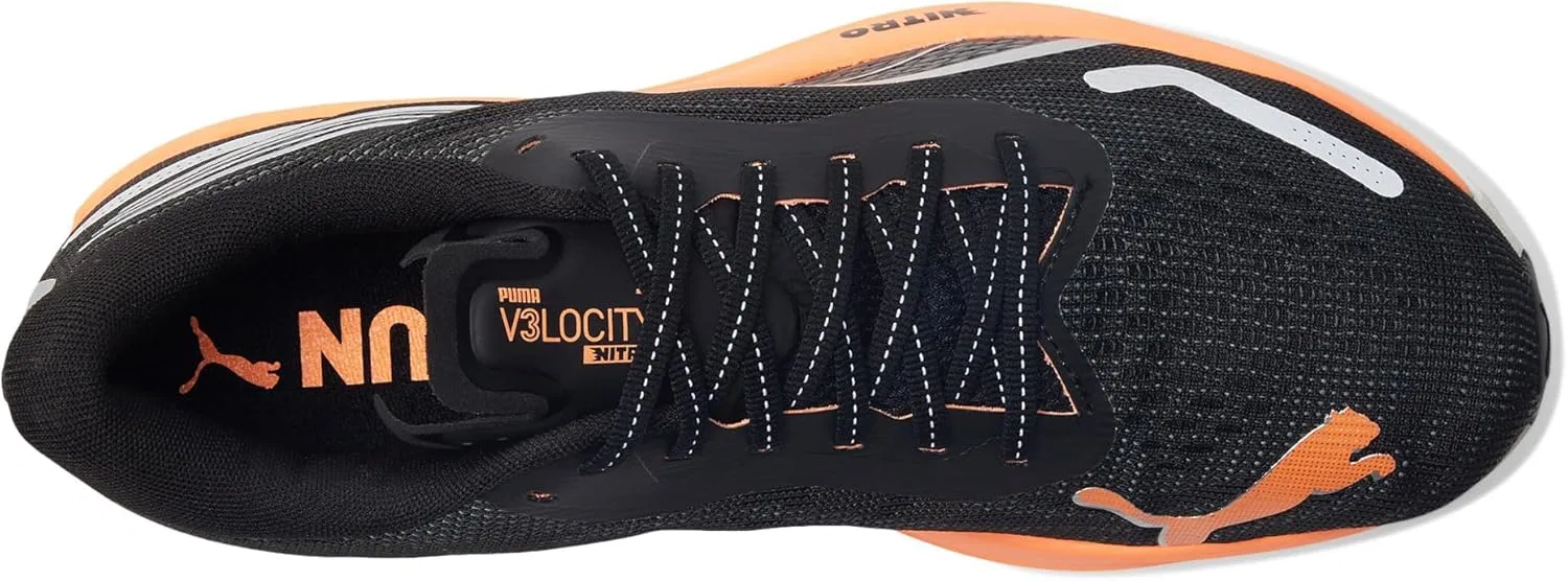 Женские кроссовки Puma Velocity Nitro 3, Puma Black Puma Silver Neon Citrus — фото 2