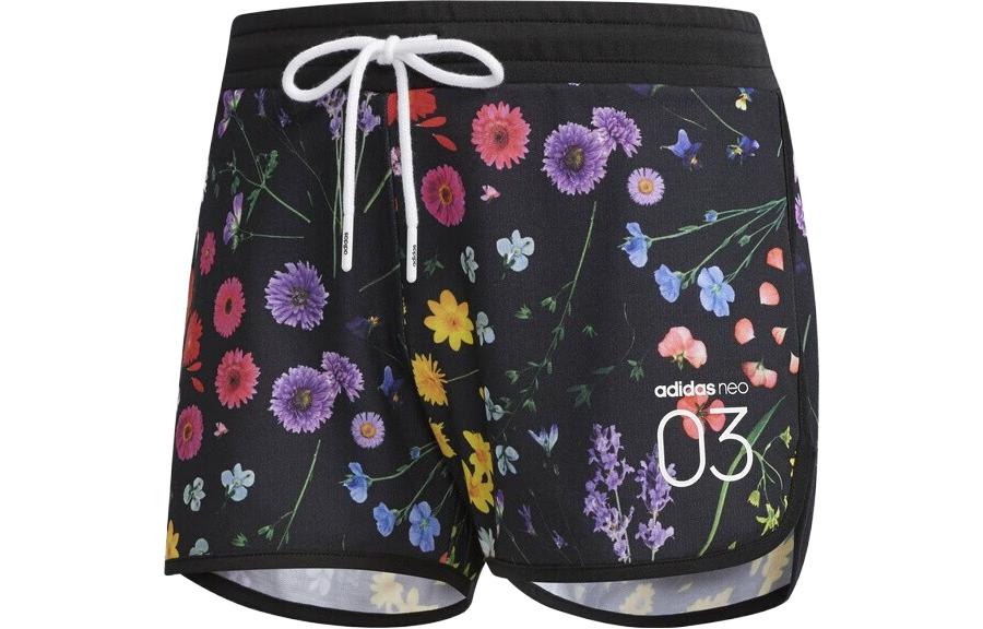 

Женские повседневные шорты черные Adidas Neo