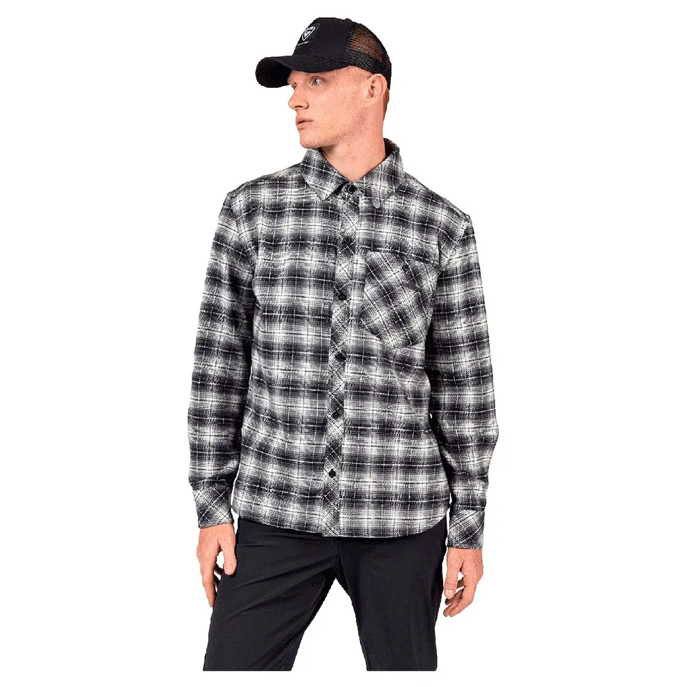 

Рубашка с длинным рукавом Rossignol Ranch Plaid, серый