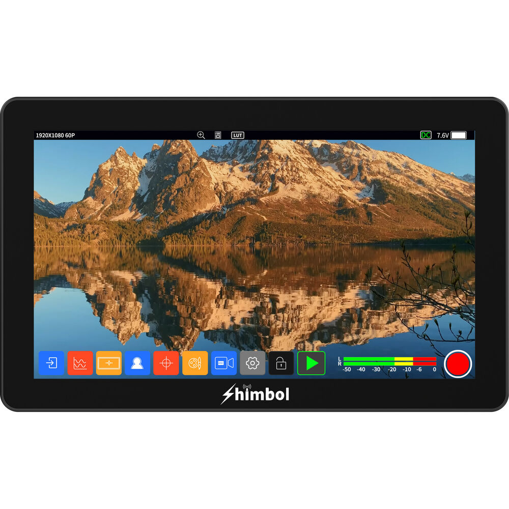 

Shimbol Memory 7 Pro 7-дюймовый сенсорный монитор 4K HDMI/3G-SDI с выходом 3D LUT
