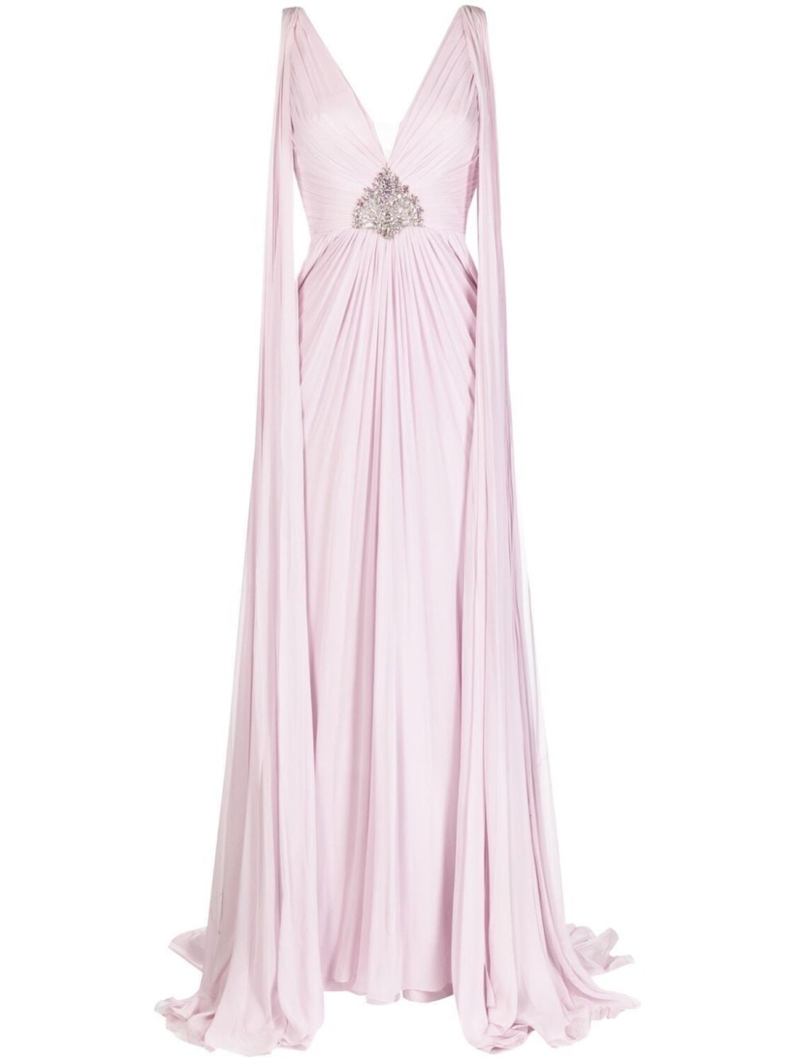 

Jenny Packham вечернее платье макси Sylvia, розовый