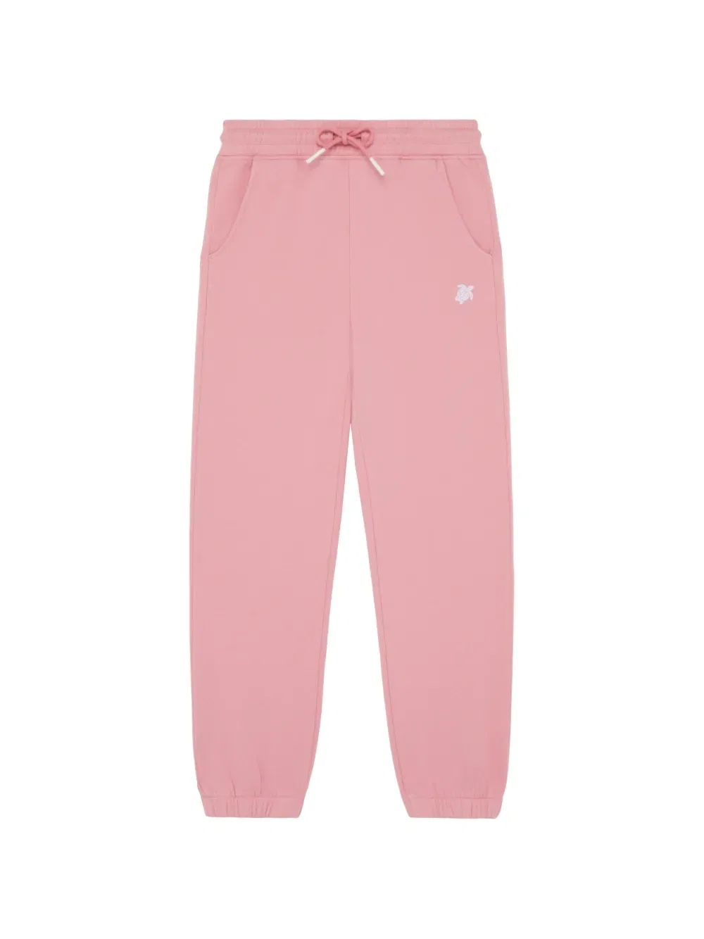 Спортивные брюки с вышитой черепахой Vilebrequin Kids, розовый