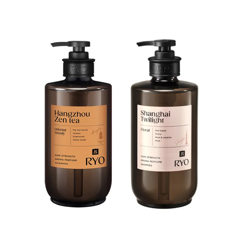 Набор шампуня и кондиционера Rich Potpourri Ryo, Hangzhou Zen Tea Shampoos 580ml+Shanghai Phantom Night Shampoos 580ml