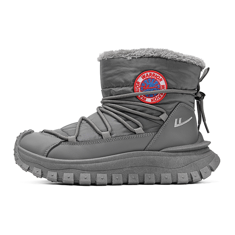 

WARRIOR Термические утепленные высокие кроссовки для увеличения роста, устойчивые к истиранию, мужские, цвет Volcanic Ash