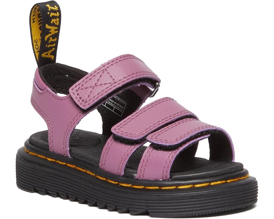 

Сандалии Dr. Martens Kid's Collection Klaire, цвет Muted Purple