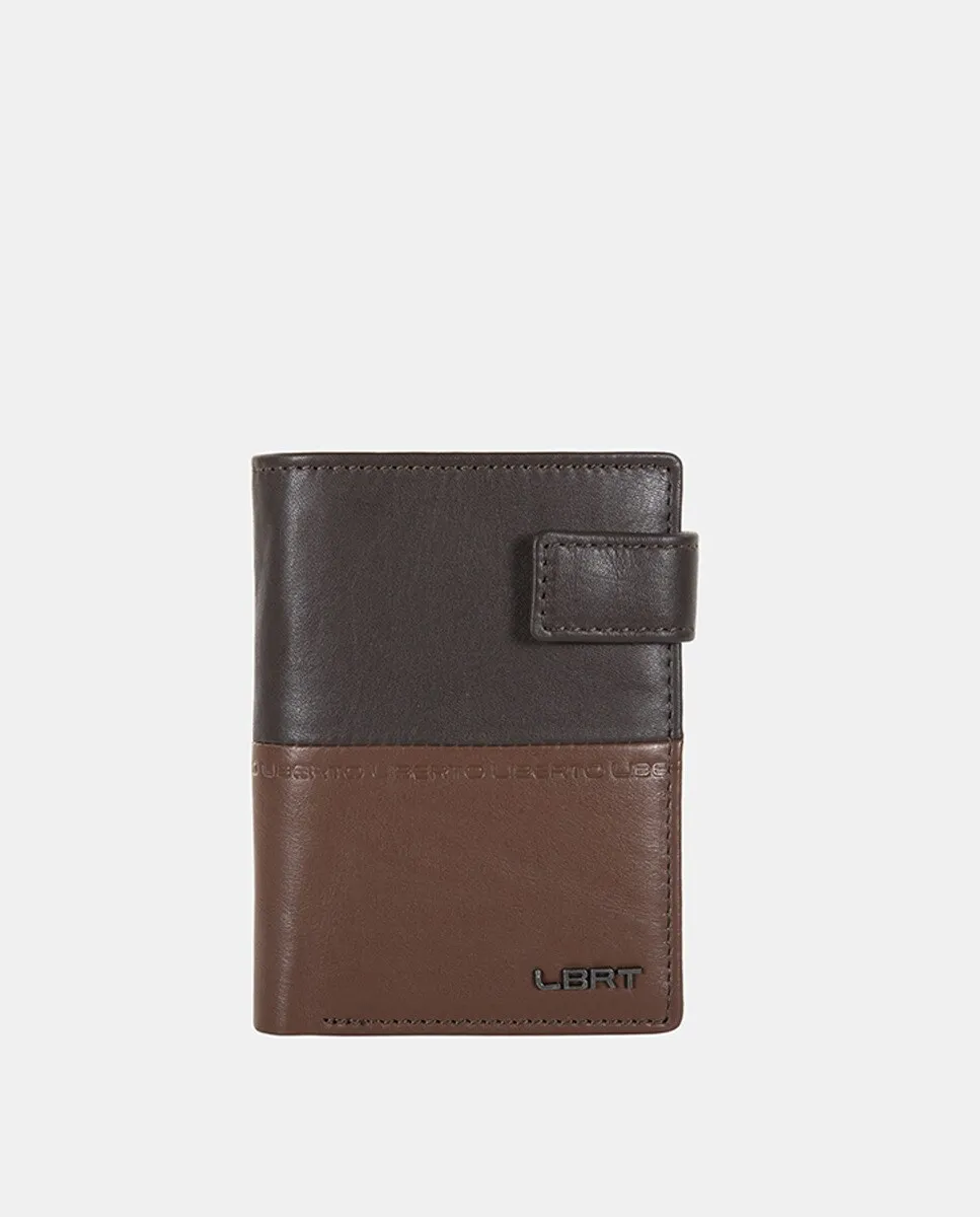 

American Wallet Мужской кошелек Liberto, коричневый