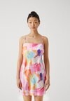 

Коктейльное платье / Вечернее платье PCSUMMER STRAP SHORT DRESS Pieces, розовый
