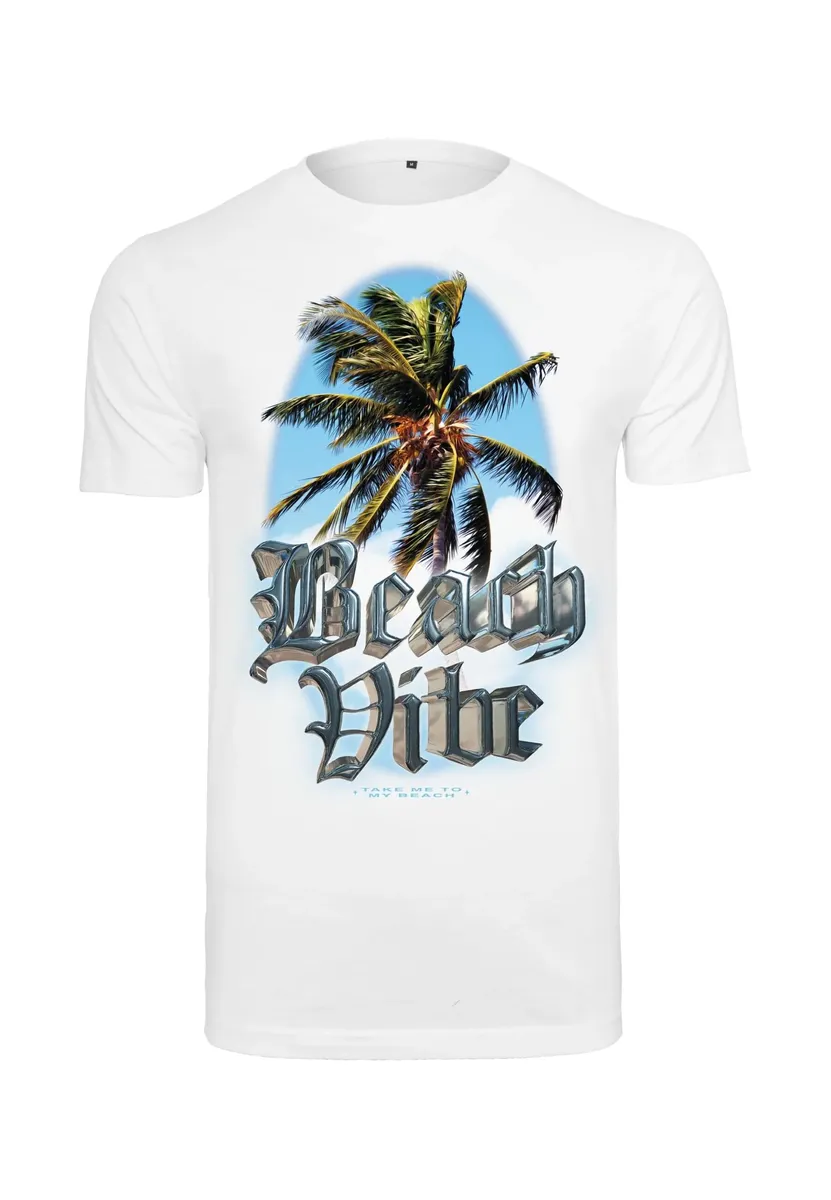 

Футболка Mister Tee "Мужская пляжная футболка Mister Tee" Mistertee, белый