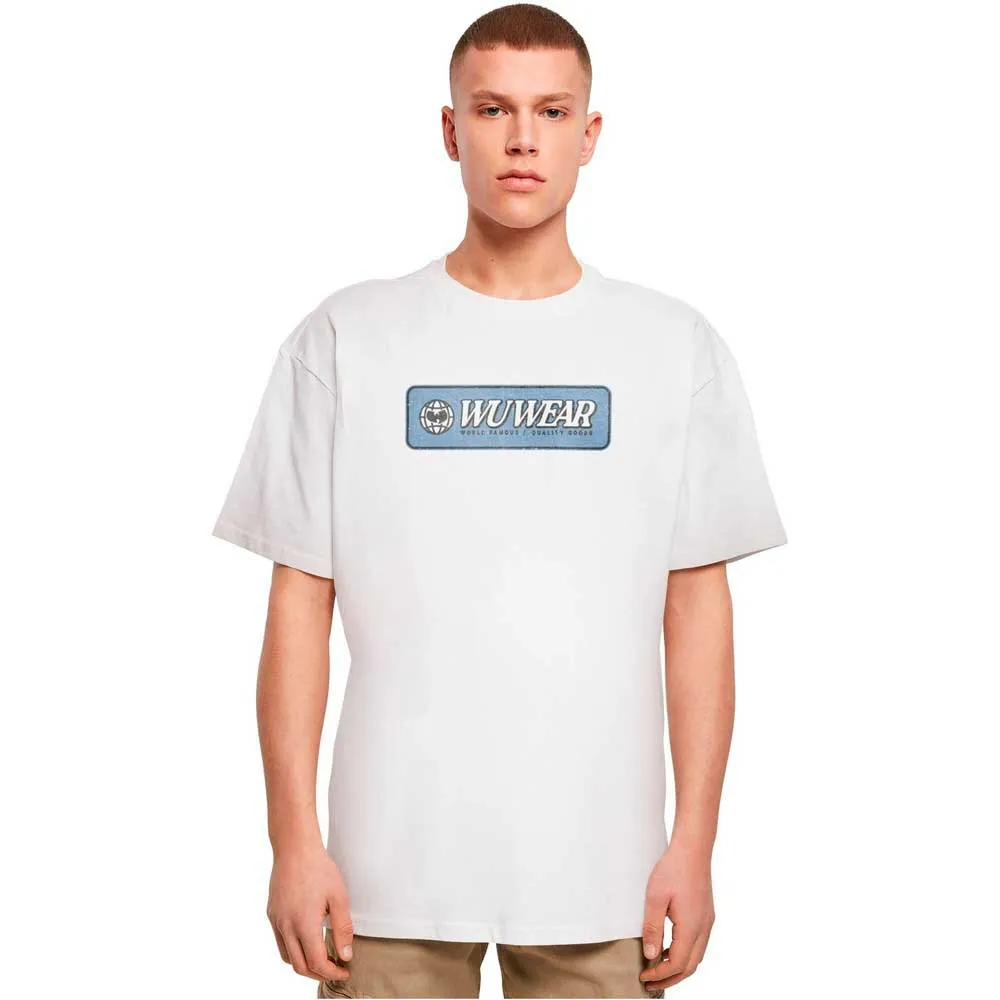 

Футболка с коротким рукавом Wu-wear Earth Logo Oversize, белый