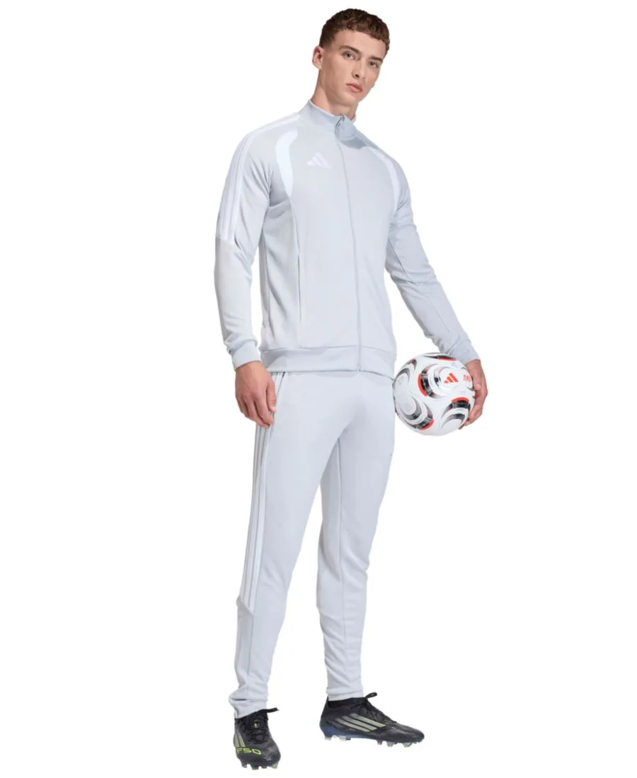 Мужская тренировочная куртка Tiro 26 League на молнии спереди Adidas, lite серый — фото 2