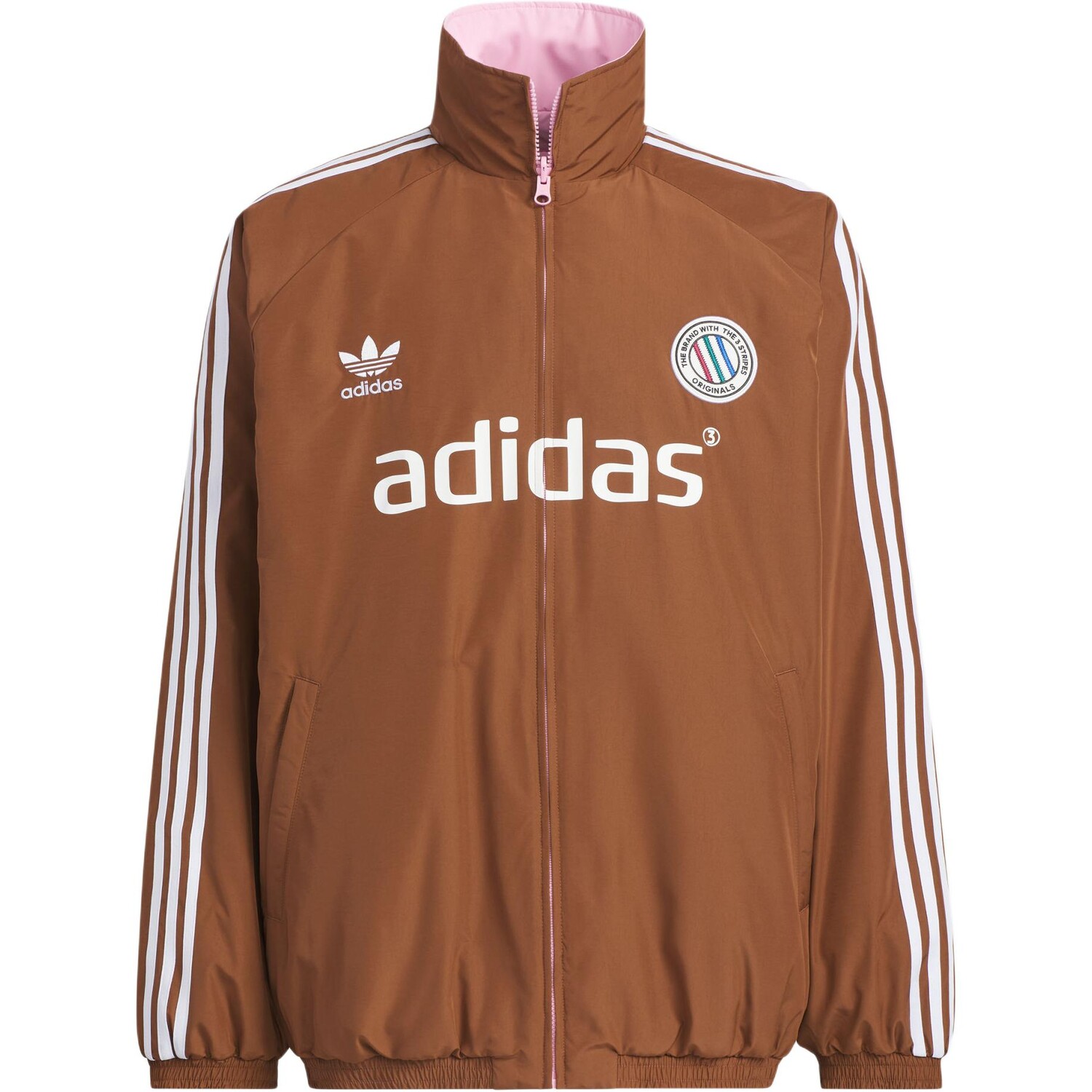 

Стеганая куртка REV для мужчин, темно-коричневый Adidas Originals
