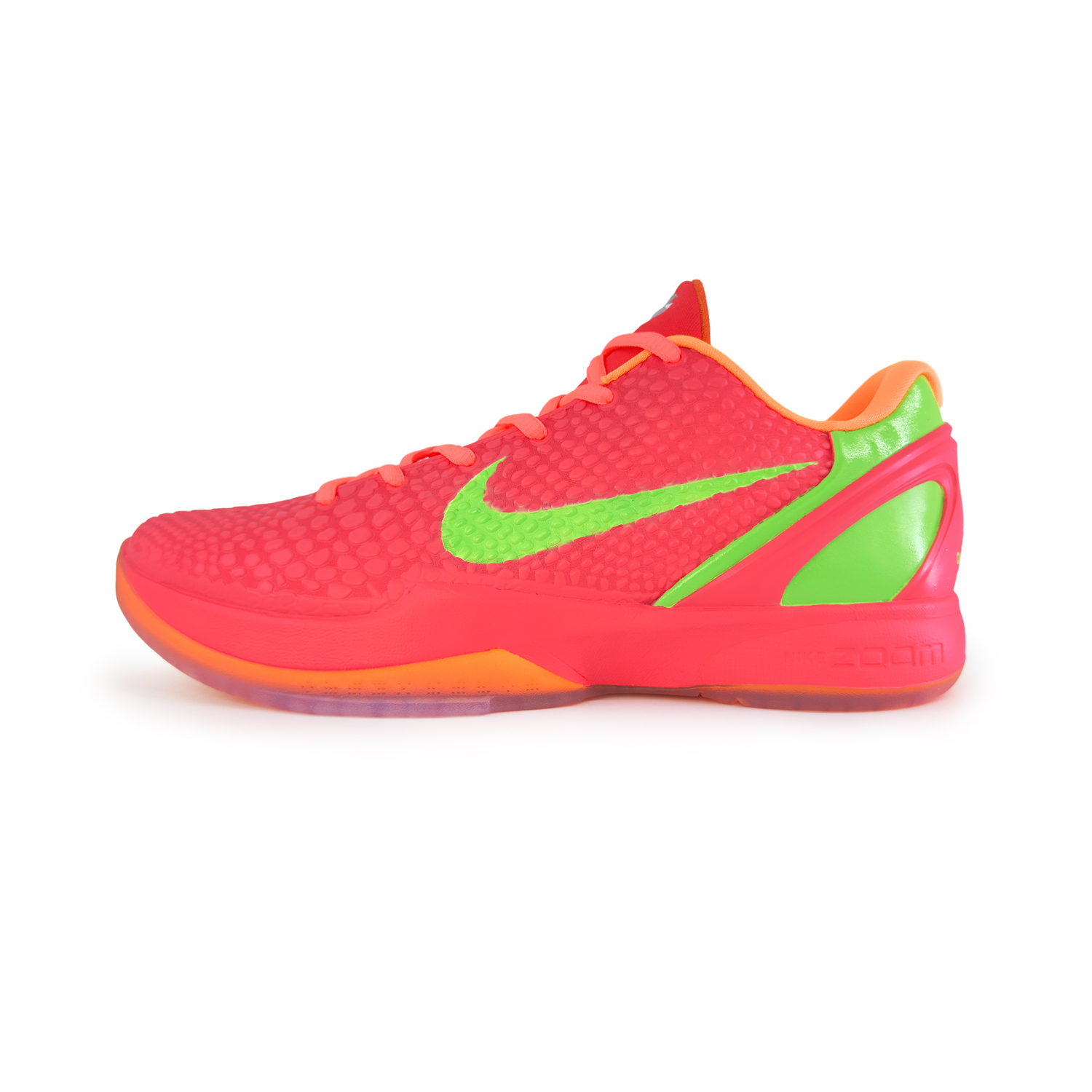 

Nike Кроссовки баскетбольные Zoom Kobe 6 Protro 'Total Orange' Enchanted Red Abrasion Resistant Low top Unisex красные зеленые