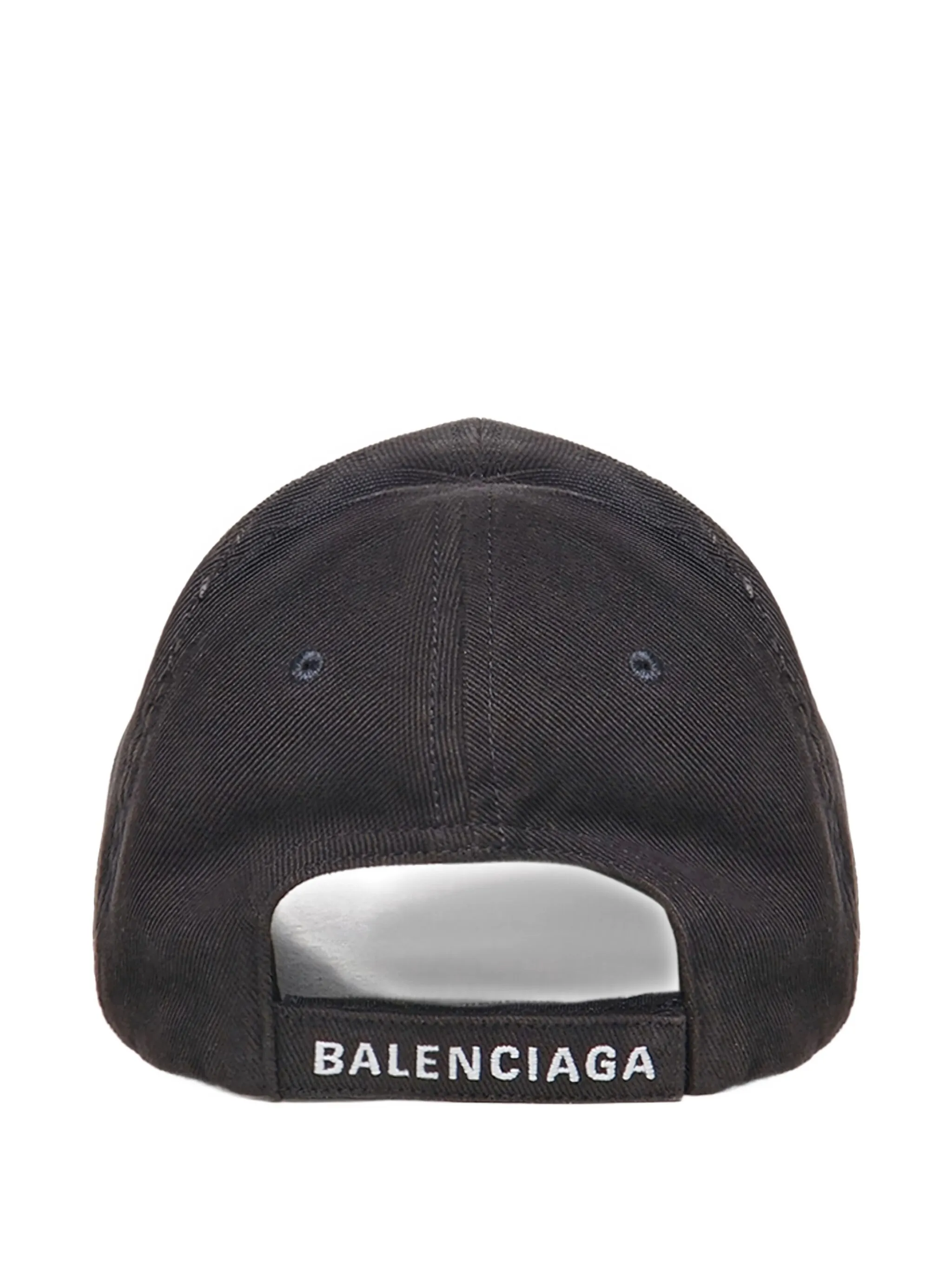 

Бейсболка с вышитым логотипом Balenciaga, черный
