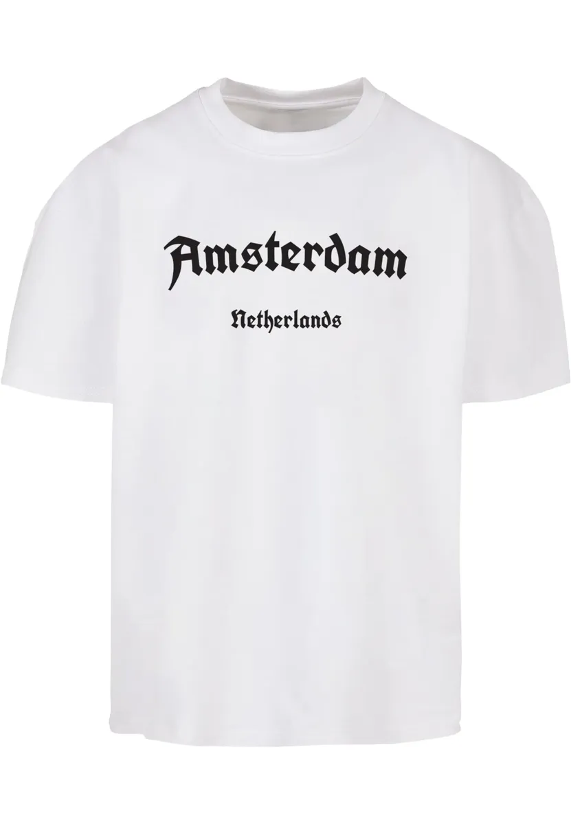 

Футболка Merchcode "Мужская футболка из сверхтяжелого хлопка Merchcode Amsterdam", белый