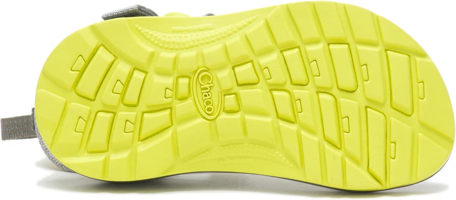 Детские спортивные сандалии Chaco ZX1 Ecotread, Big Kid (8-12 Years) Bolt Neon — фото 4