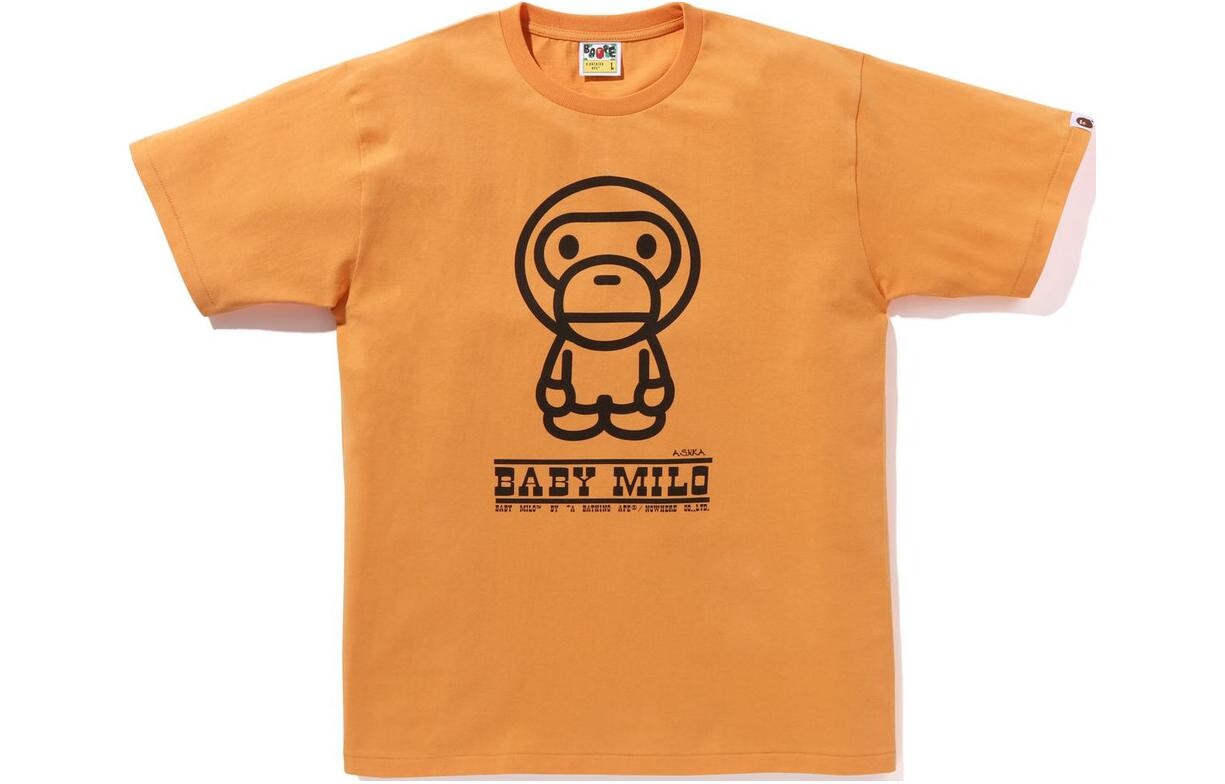Футболка ТД A Bathing Ape, желтый — фото 3