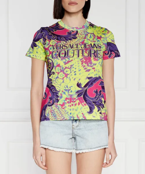 

Футболка Regular fit Versace Jeans Couture, мультиколор