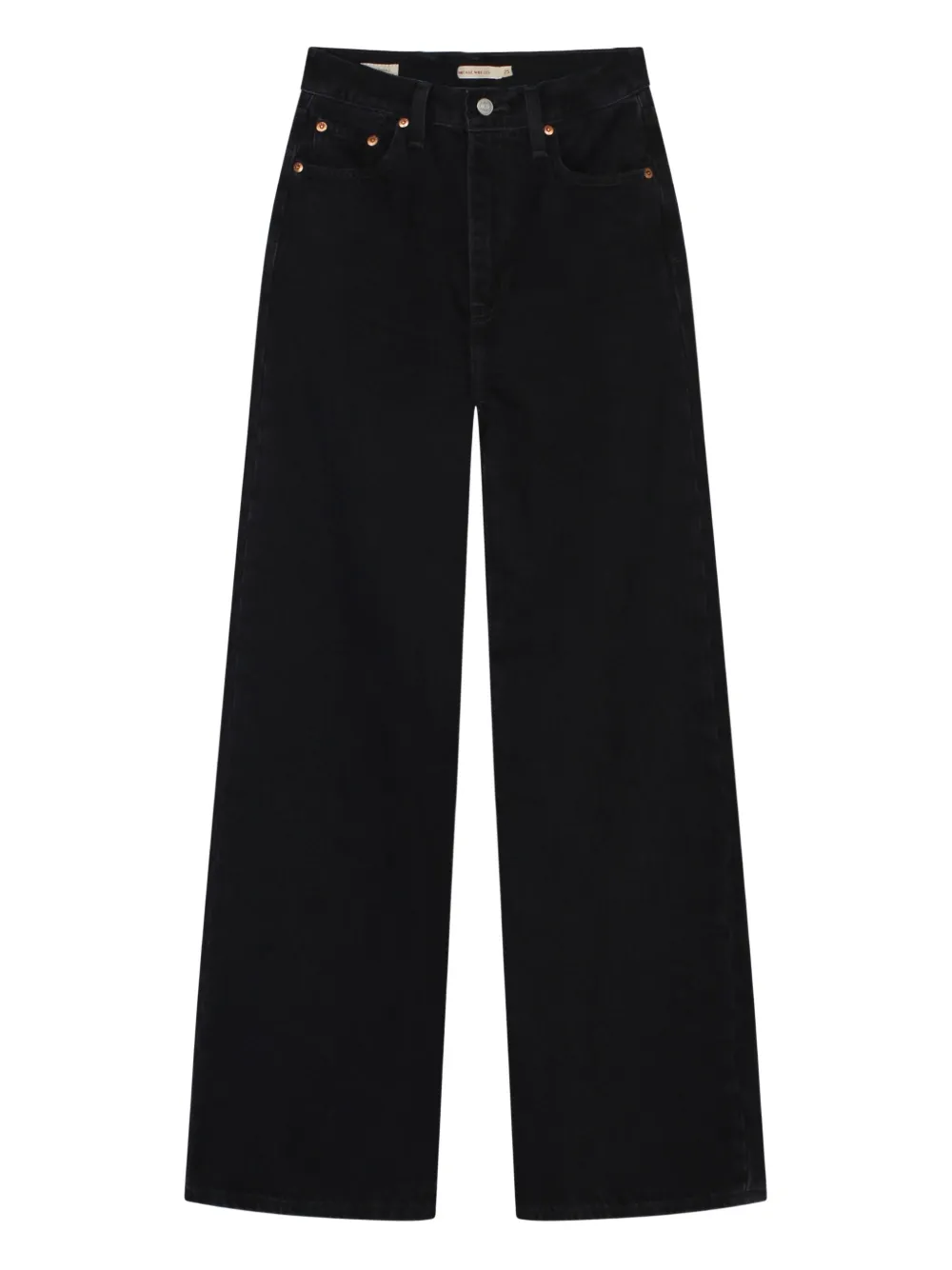 Джинсы Ribcage широкого кроя Levi'S Premium, черный
