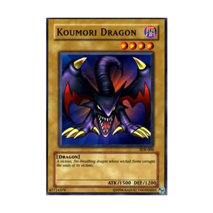 

CCG Дракон Комори (Обычный), Yu-Gi-Oh - Structure Deck - Kaiba - Singles