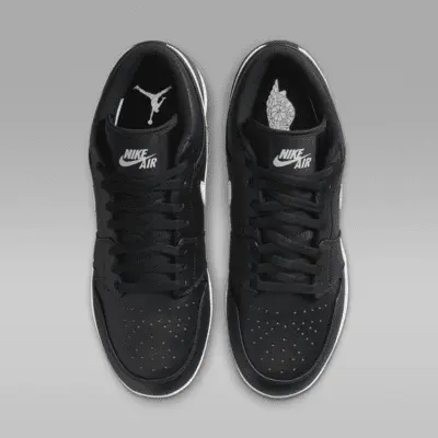 Бутсы Jordan 1 Retro MCS Low, черный/белый — фото 4