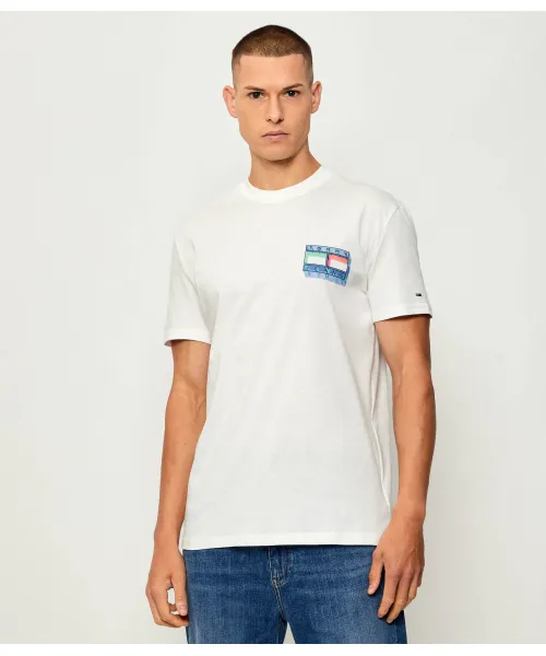 

Футболка Regular fit Tommy Jeans, бежевый